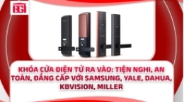 Khóa Cửa Điện Tử Ra Vào: Tiện Nghi, An Toàn, Đẳng Cấp Với Samsung, Yale, Dahua, Kbvision, Miller