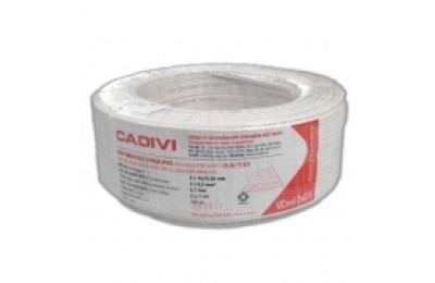 Dây điện đôi cadivi 2x0.5 vcmd 2x16 cuộn 100m