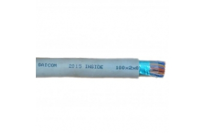 Dây cáp điện thoại Saicom 100 đôi trong nhà