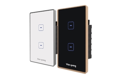 Công tắc cảm ứng 2 nút DQSmart SW2.1 R 02