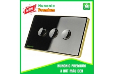 Công tắc Hunonic Premium 3 Nút