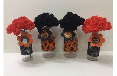 Hoa hồng Halloween màu cam