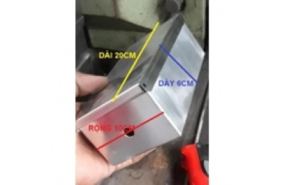Hộp che INOX cho đầu đọc vân tay khóa cửa cổng
