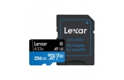 Thẻ Nhớ MicroSDXC Lexar U3 V30 A1 256GB 633x