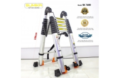 Thang nhôm rút đôi Sumika SK760D