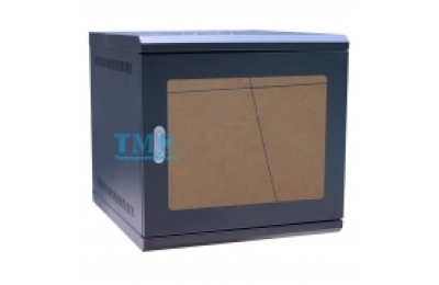 Tủ mạng - Tủ rack TMC 19 inch 10U D500 TM105WBM-B màu đen cửa mica