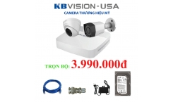 Trọn bộ camera HD KBVISION